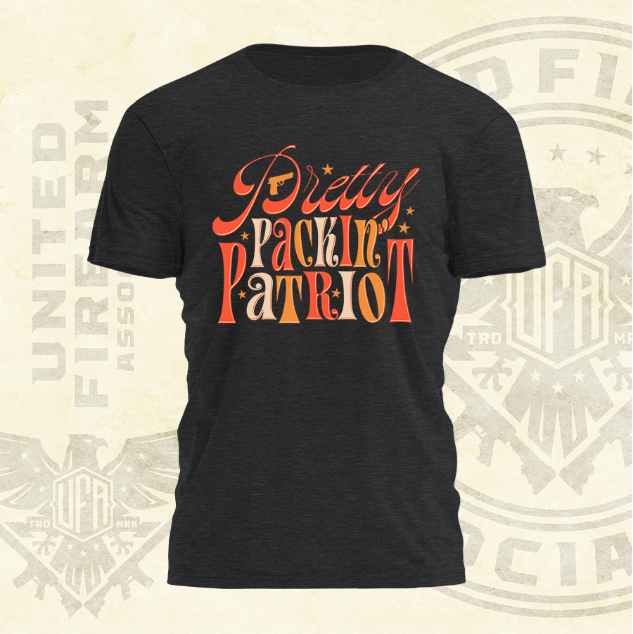 Pretty Packin Patriot - Fall Tee - 2896
