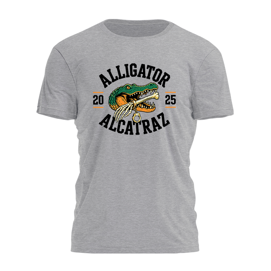 Alligator Alcatraz - Univ Light Tee - 3944