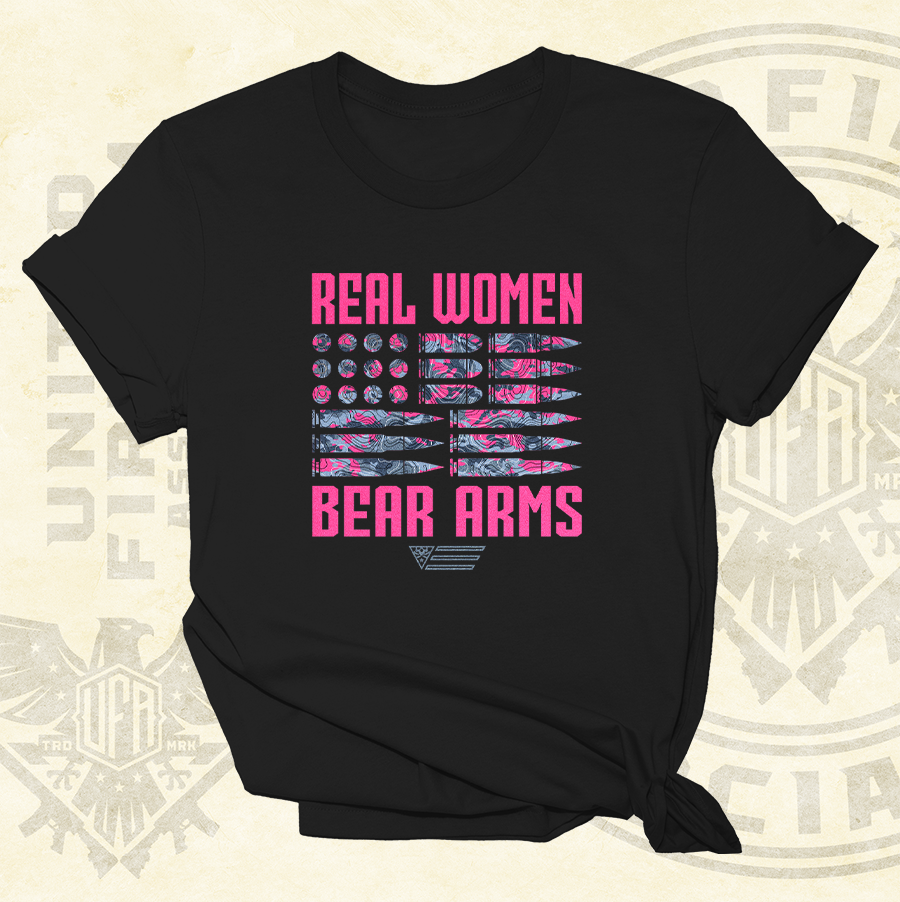 UFA - Real Women Bear Arms Tee - 3135