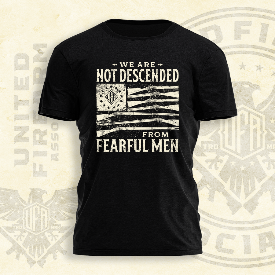 We Are Not Descended From Fearful Men Tee - 2208