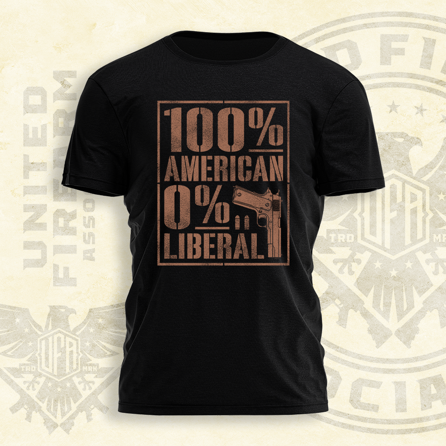 UFA - 100 Percent American Tee - 3132