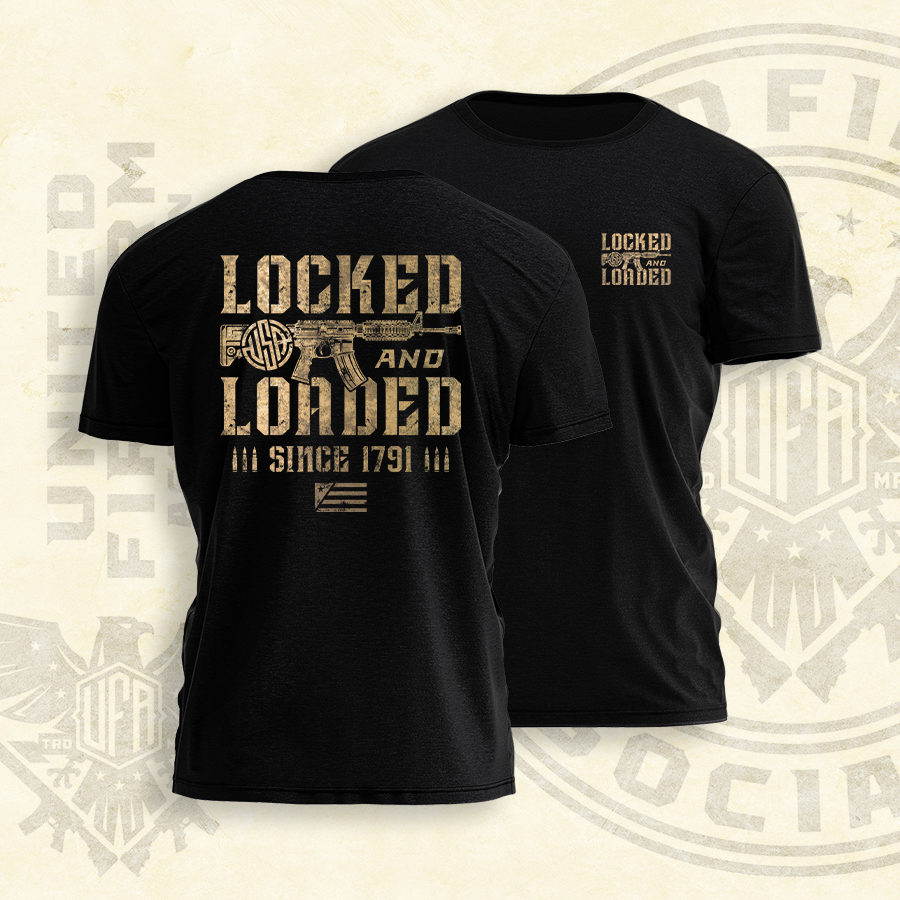 UFA - Locked And Loaded Since 1791 Tee - 3136
