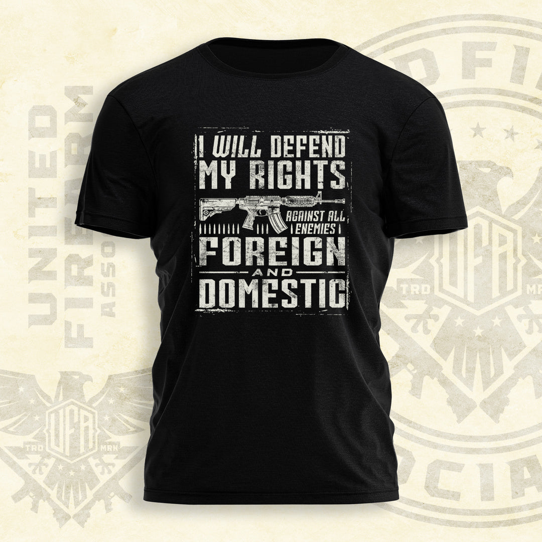 I Will Defend My Rights Tee - 1780