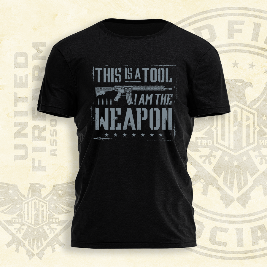 UFA - I Am The Weapon Tee - 4179