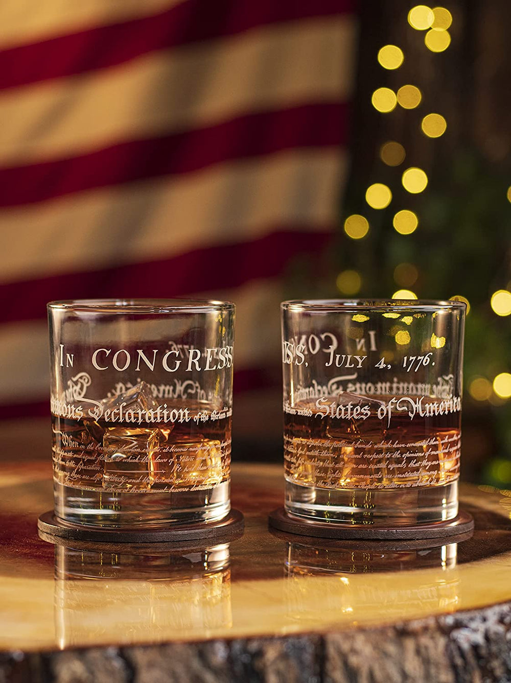 Declaration of Independence Whiskey Glass - 2527