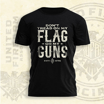 Don't Tread On My Flag Or My Guns Tee - 1290